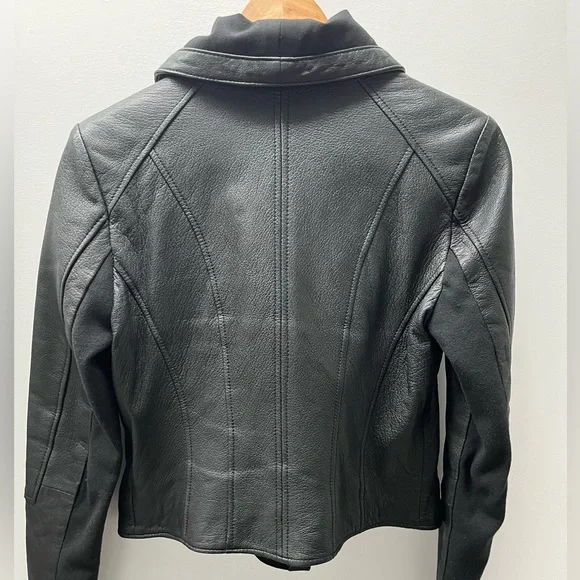 BCBG Genuine leather jacket - Picture 4 of 4